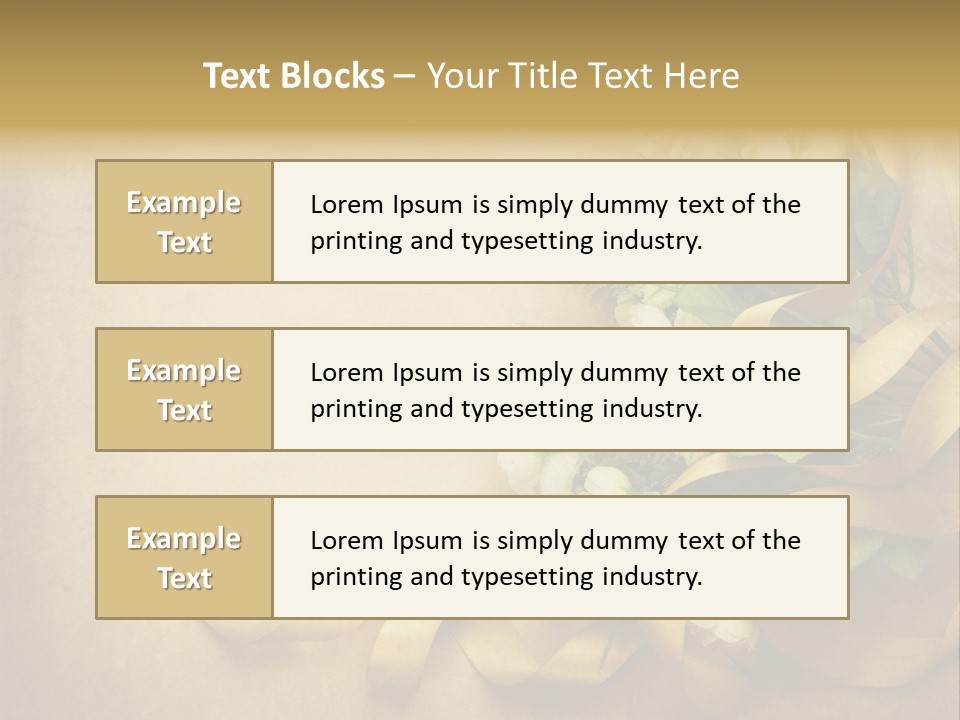 Element Pastel Rose PowerPoint Template