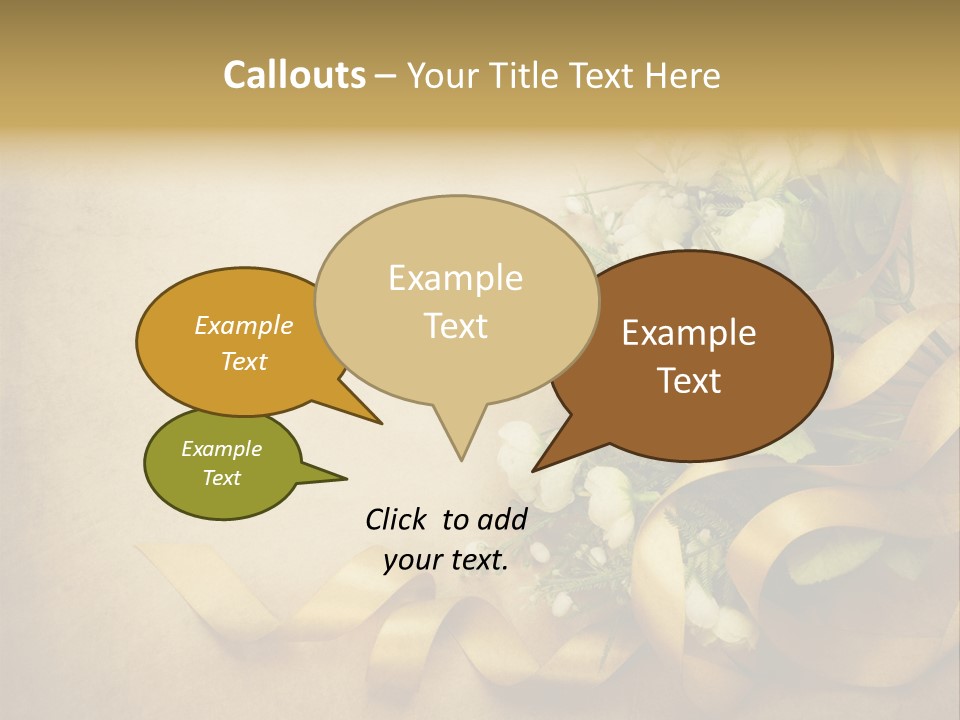 Element Pastel Rose PowerPoint Template