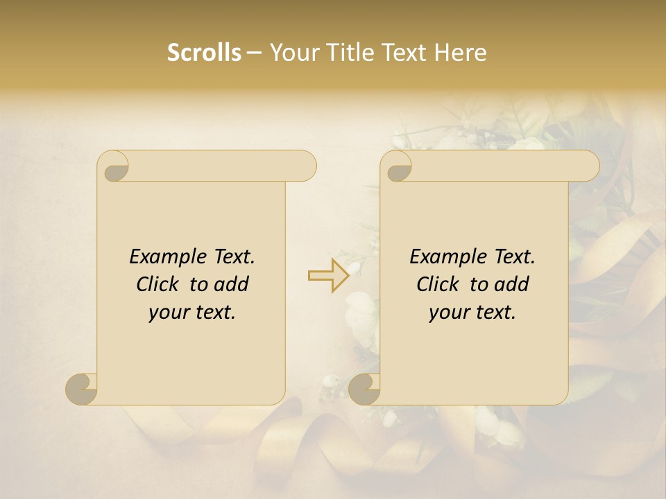 Element Pastel Rose PowerPoint Template