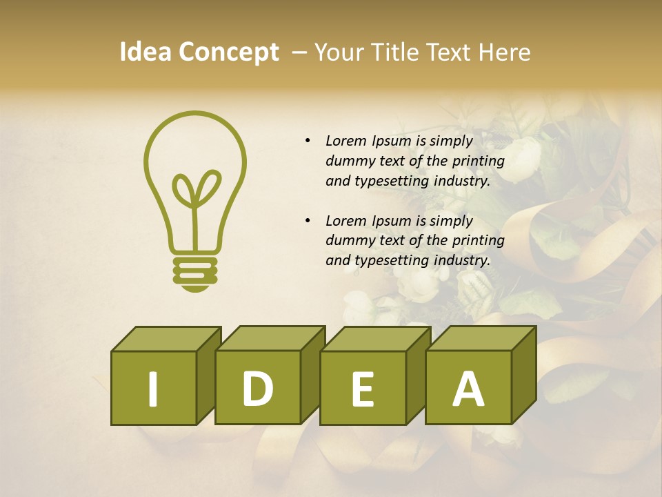 Element Pastel Rose PowerPoint Template