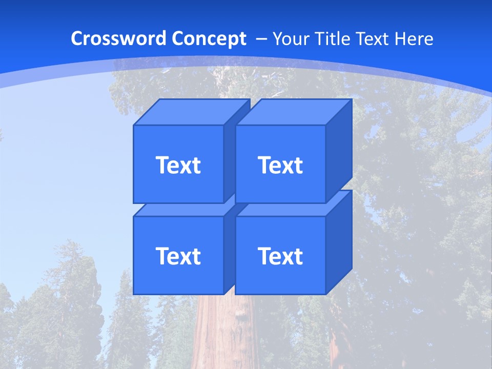 Sequoia National Park Green PowerPoint Template