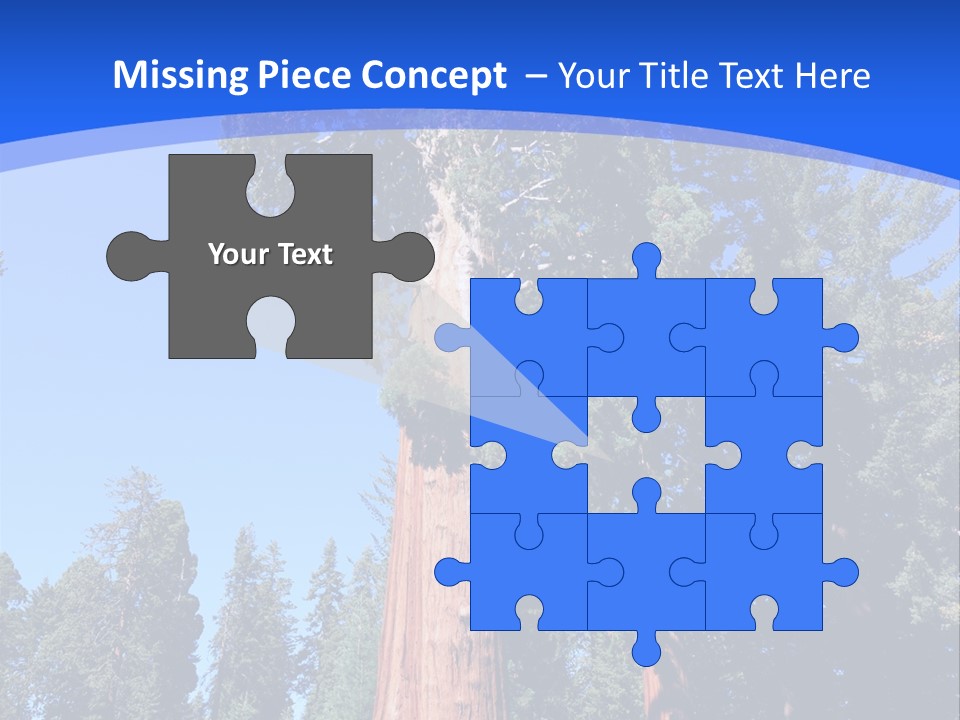 Sequoia National Park Green PowerPoint Template