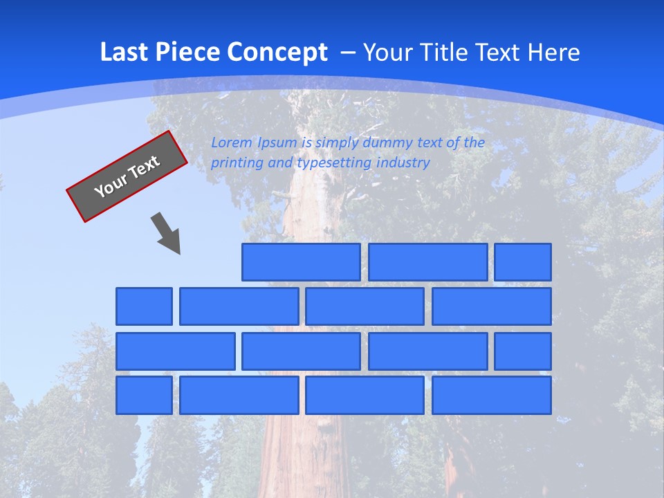 Sequoia National Park Green PowerPoint Template