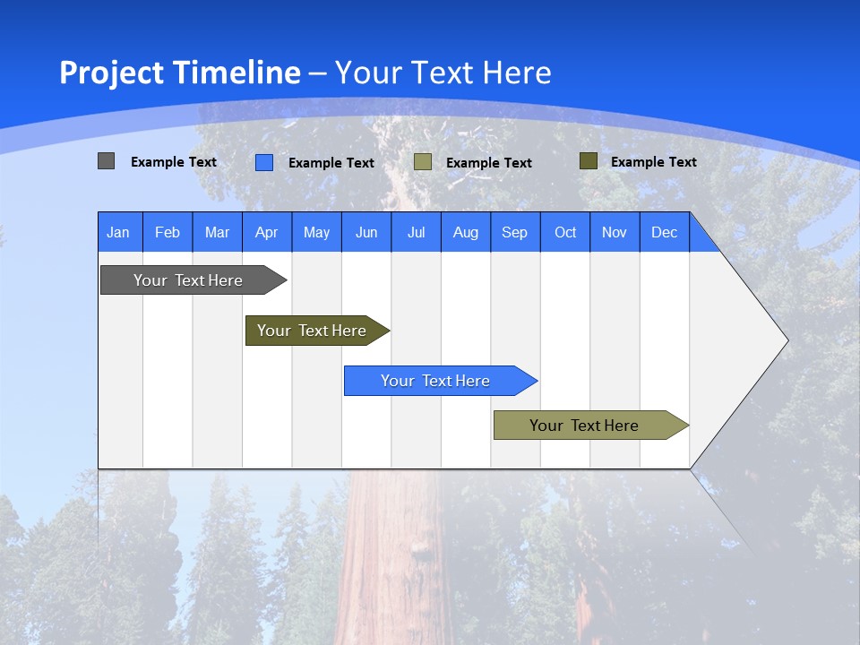 Sequoia National Park Green PowerPoint Template