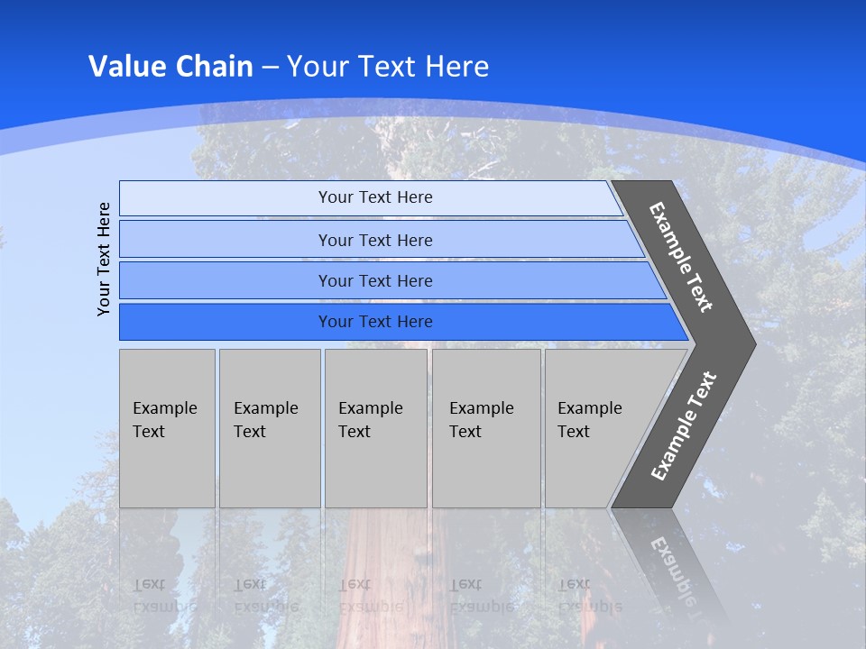 Sequoia National Park Green PowerPoint Template