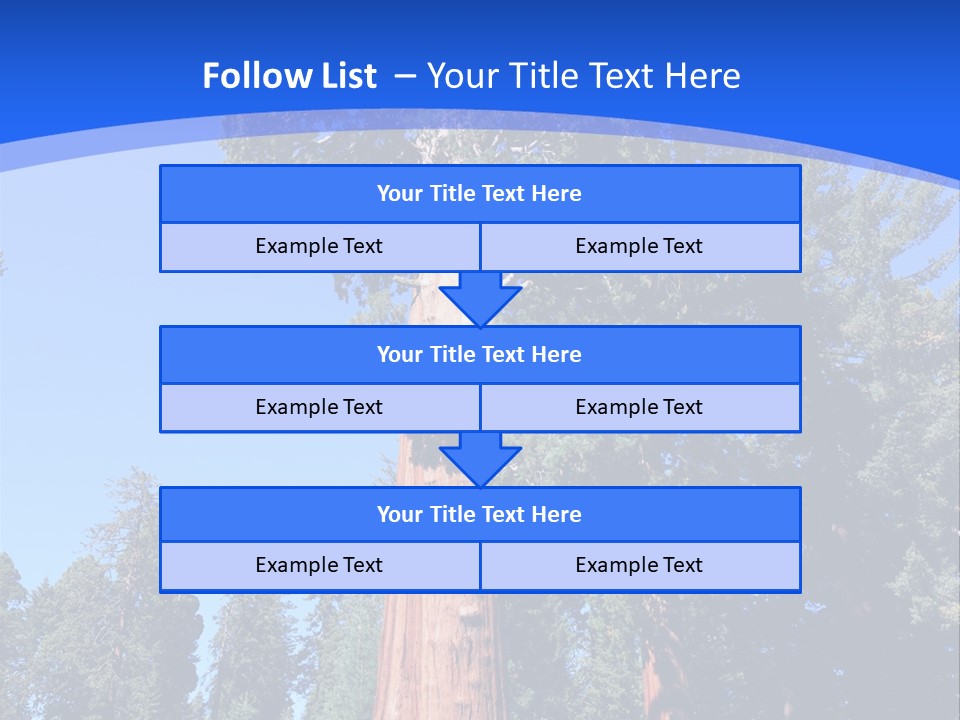 Sequoia National Park Green PowerPoint Template