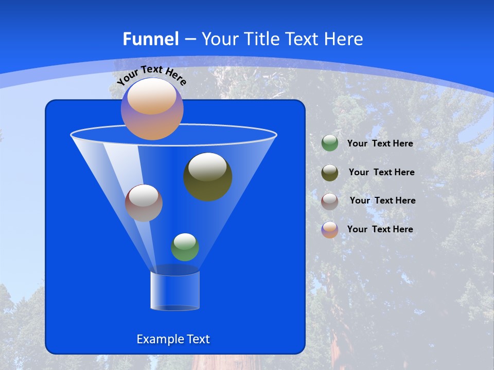 Sequoia National Park Green PowerPoint Template