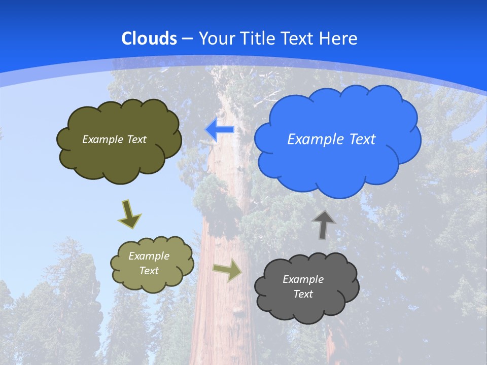 Sequoia National Park Green PowerPoint Template