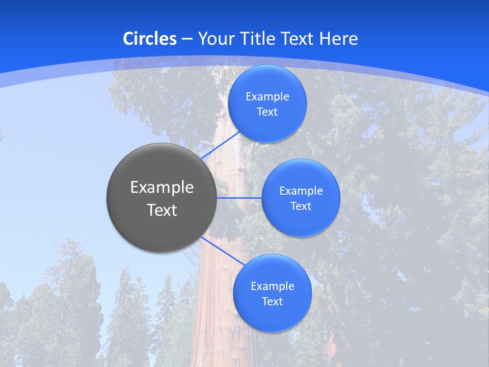 Sequoia National Park Green PowerPoint Template