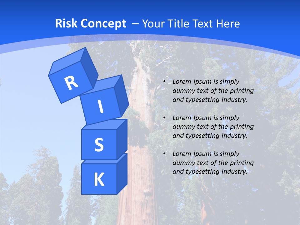 Sequoia National Park Green PowerPoint Template