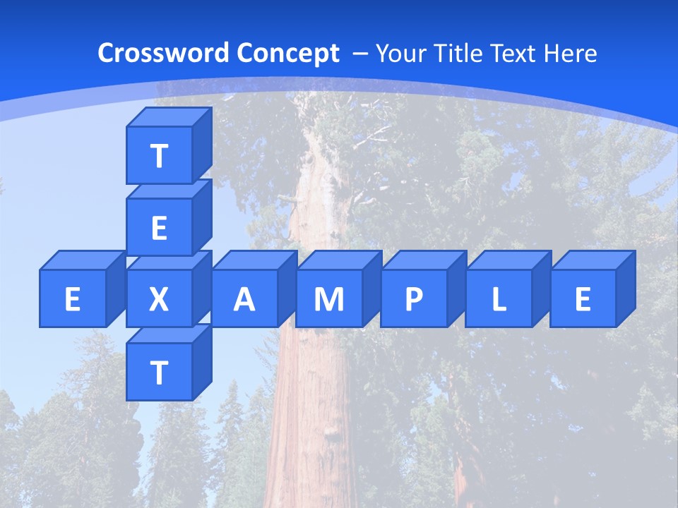 Sequoia National Park Green PowerPoint Template