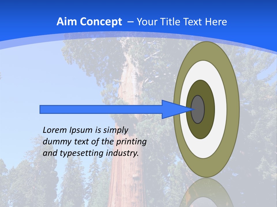 Sequoia National Park Green PowerPoint Template