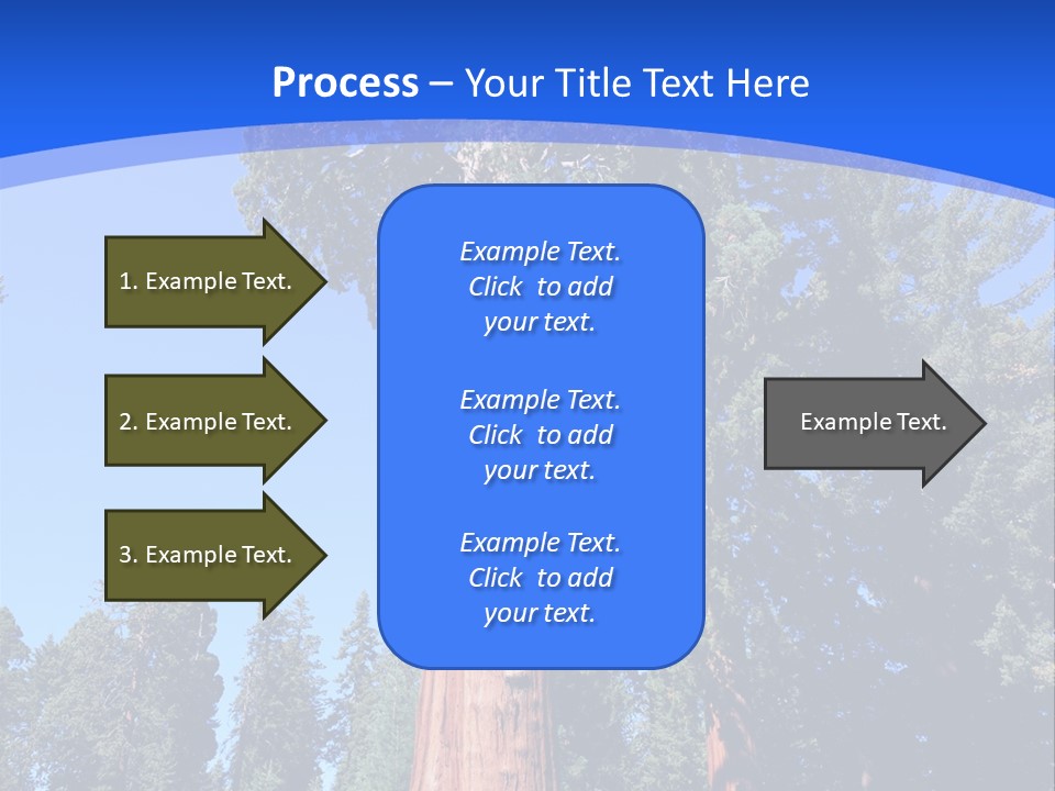 Sequoia National Park Green PowerPoint Template