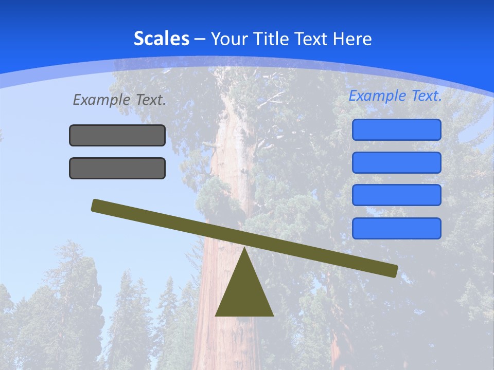 Sequoia National Park Green PowerPoint Template