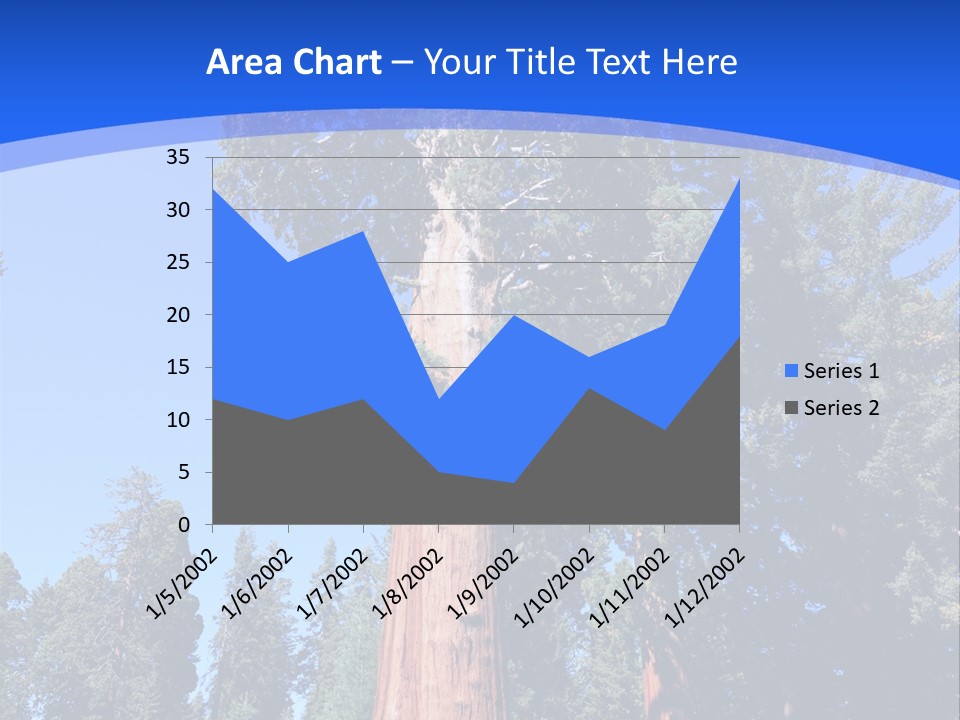 Sequoia National Park Green PowerPoint Template