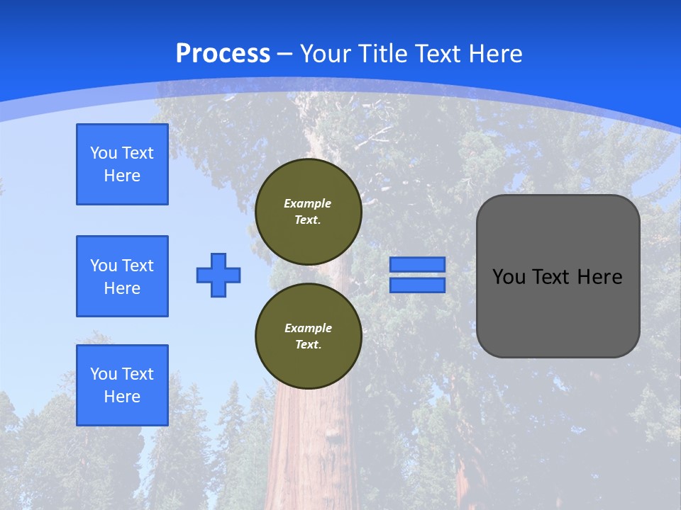 Sequoia National Park Green PowerPoint Template