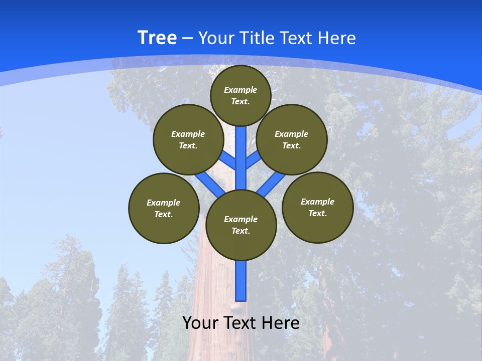 Sequoia National Park Green PowerPoint Template