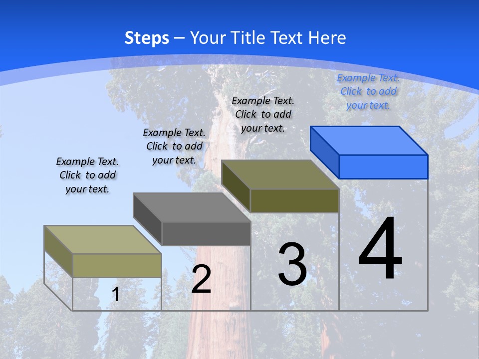 Sequoia National Park Green PowerPoint Template