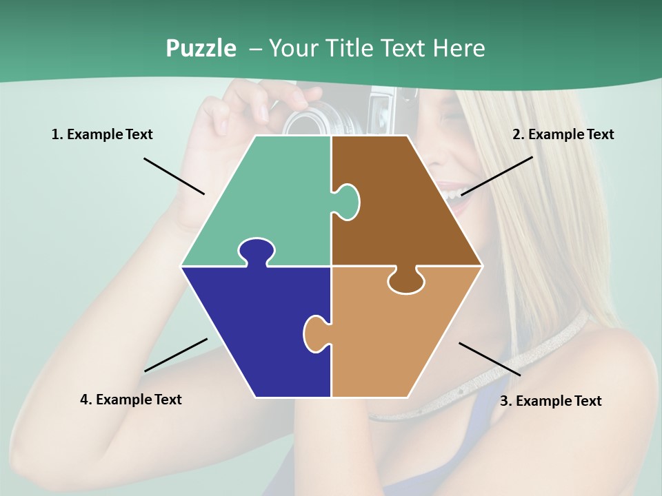 Single Cool Shoot PowerPoint Template