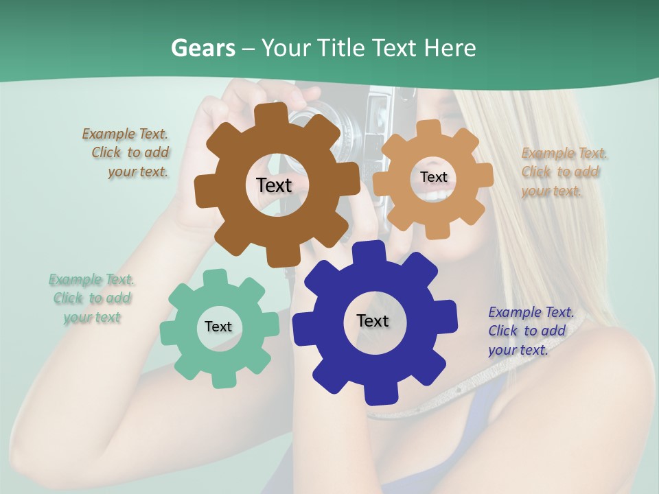 Single Cool Shoot PowerPoint Template