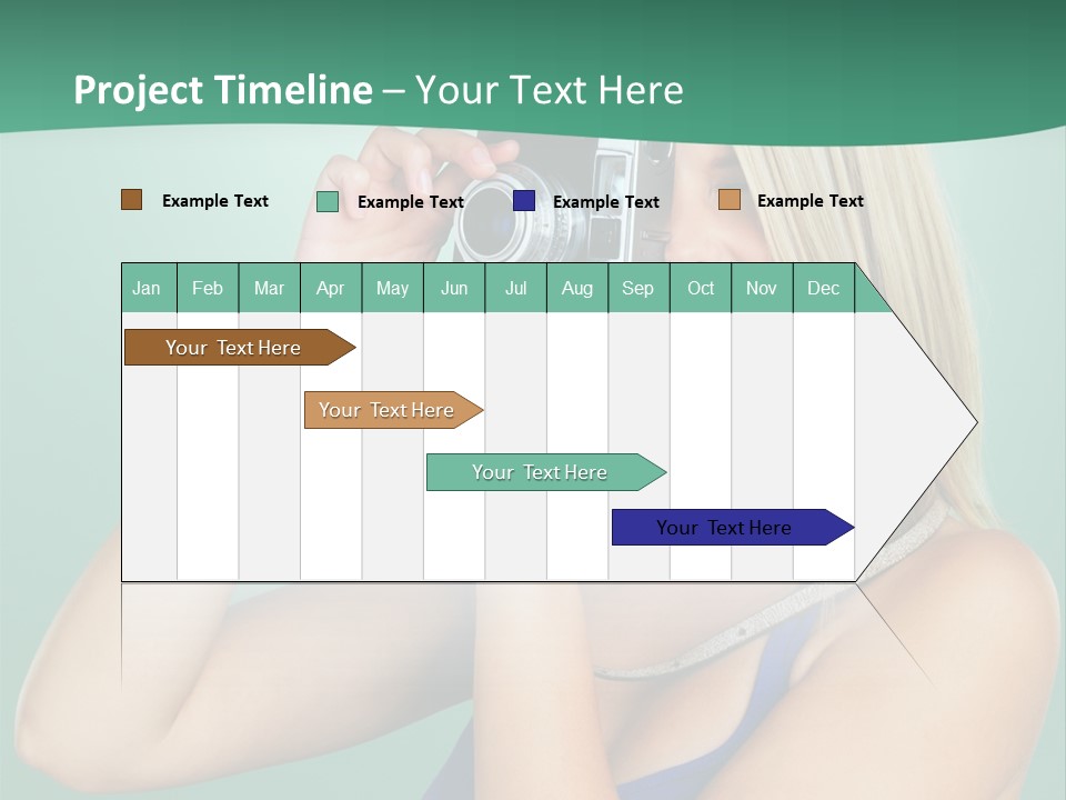Single Cool Shoot PowerPoint Template