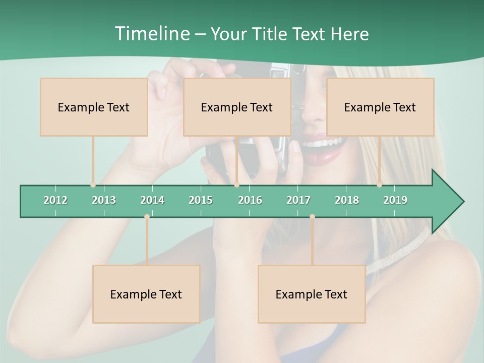 Single Cool Shoot PowerPoint Template