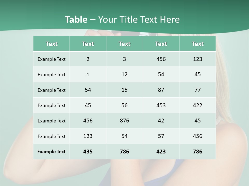 Single Cool Shoot PowerPoint Template