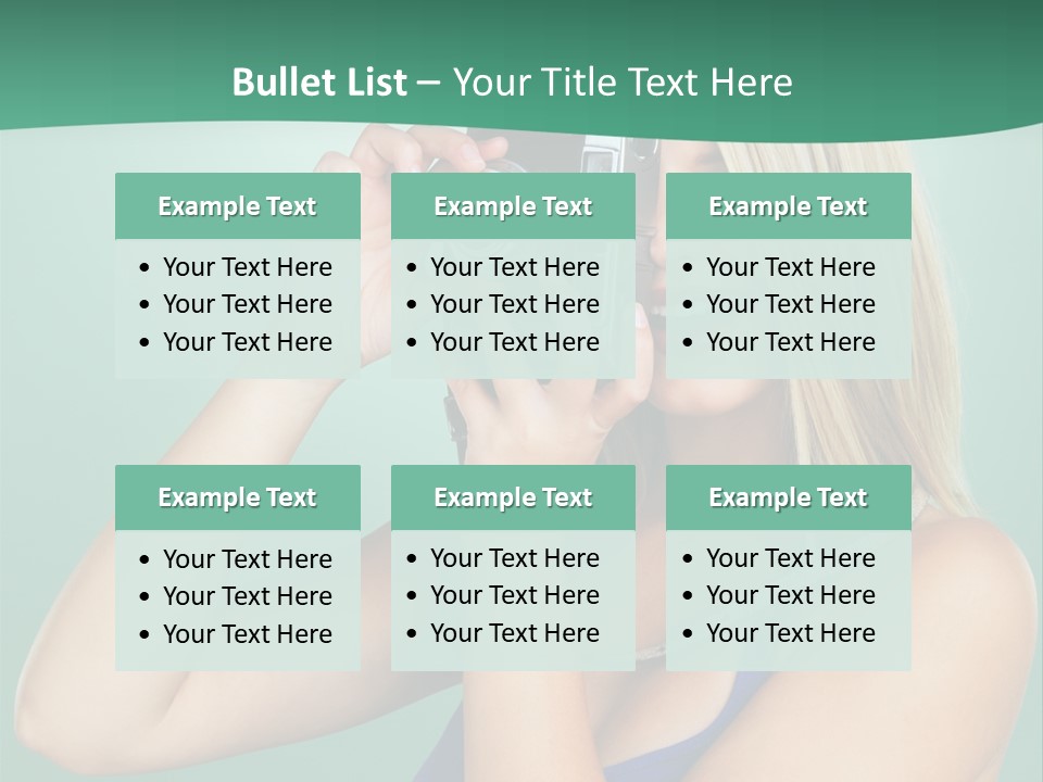 Single Cool Shoot PowerPoint Template