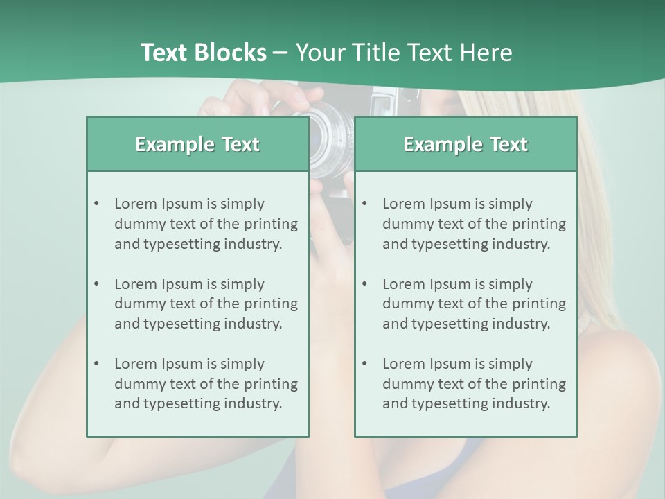 Single Cool Shoot PowerPoint Template