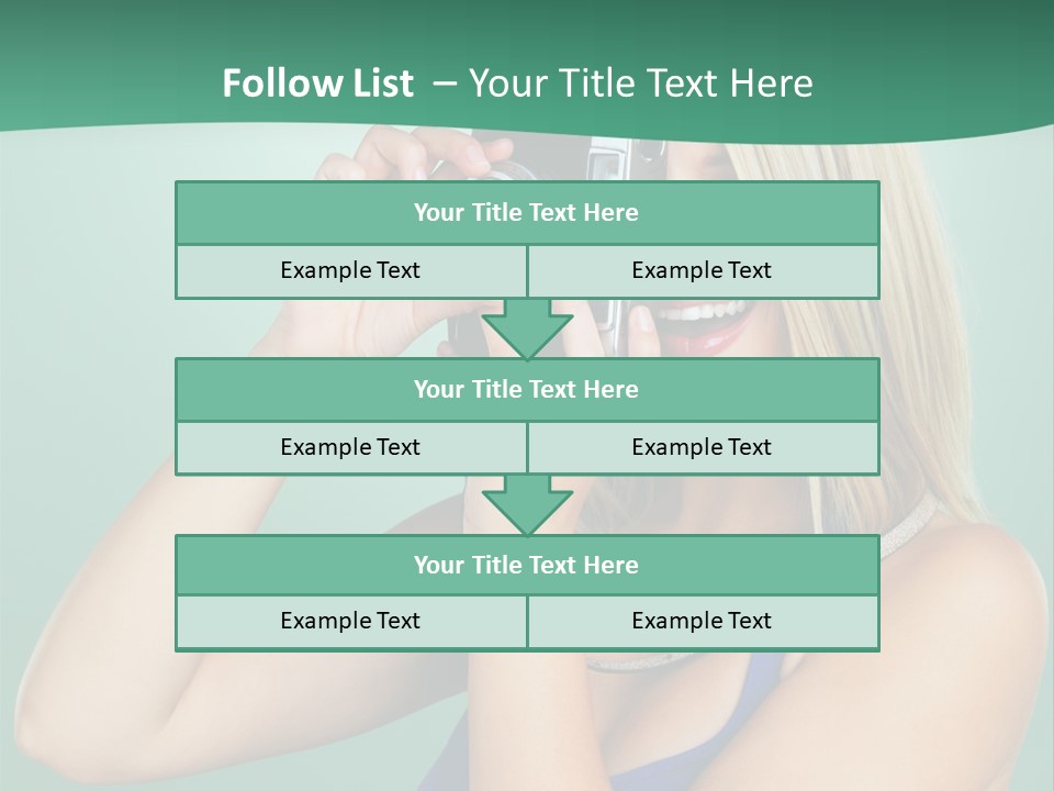 Single Cool Shoot PowerPoint Template