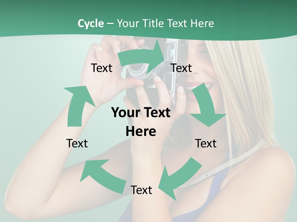 Single Cool Shoot PowerPoint Template