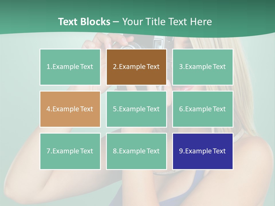 Single Cool Shoot PowerPoint Template
