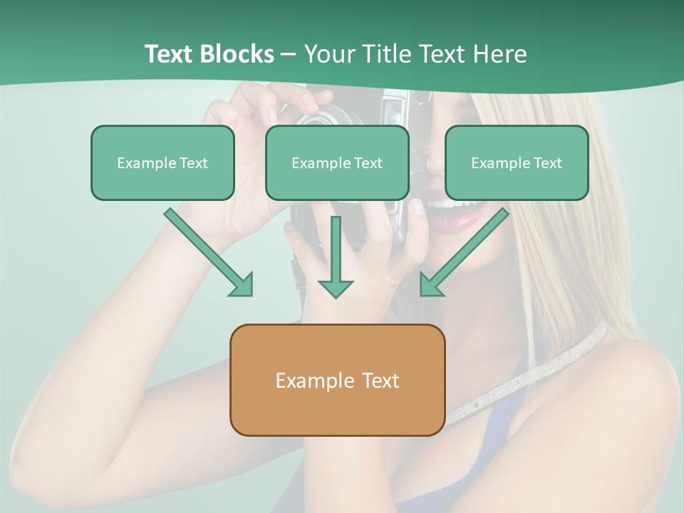 Single Cool Shoot PowerPoint Template