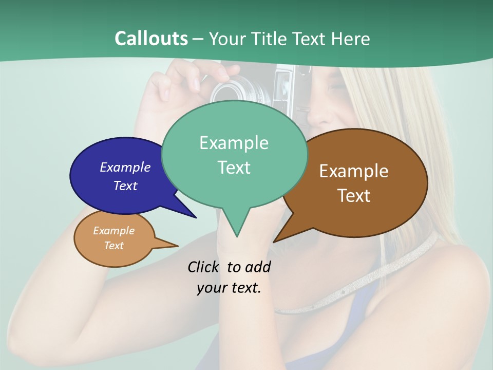 Single Cool Shoot PowerPoint Template