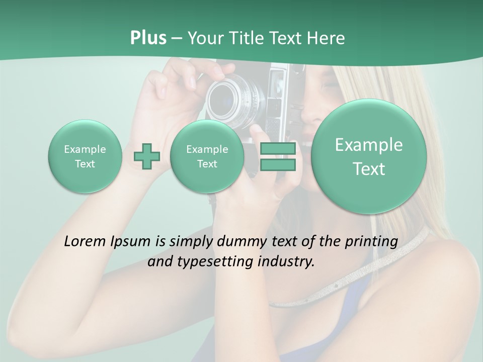 Single Cool Shoot PowerPoint Template