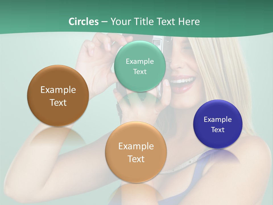 Single Cool Shoot PowerPoint Template