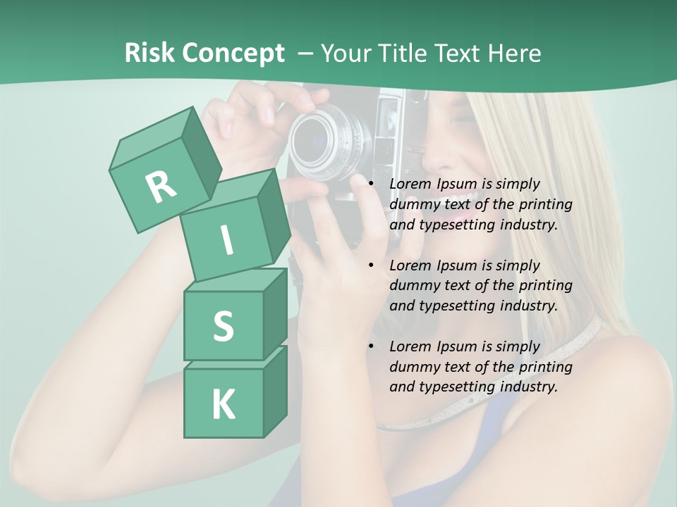 Single Cool Shoot PowerPoint Template