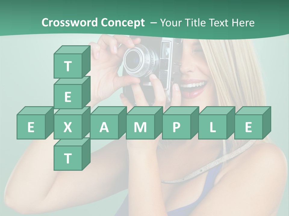 Single Cool Shoot PowerPoint Template