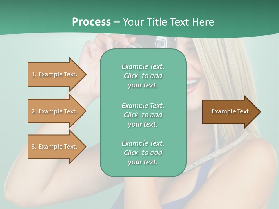 Single Cool Shoot PowerPoint Template