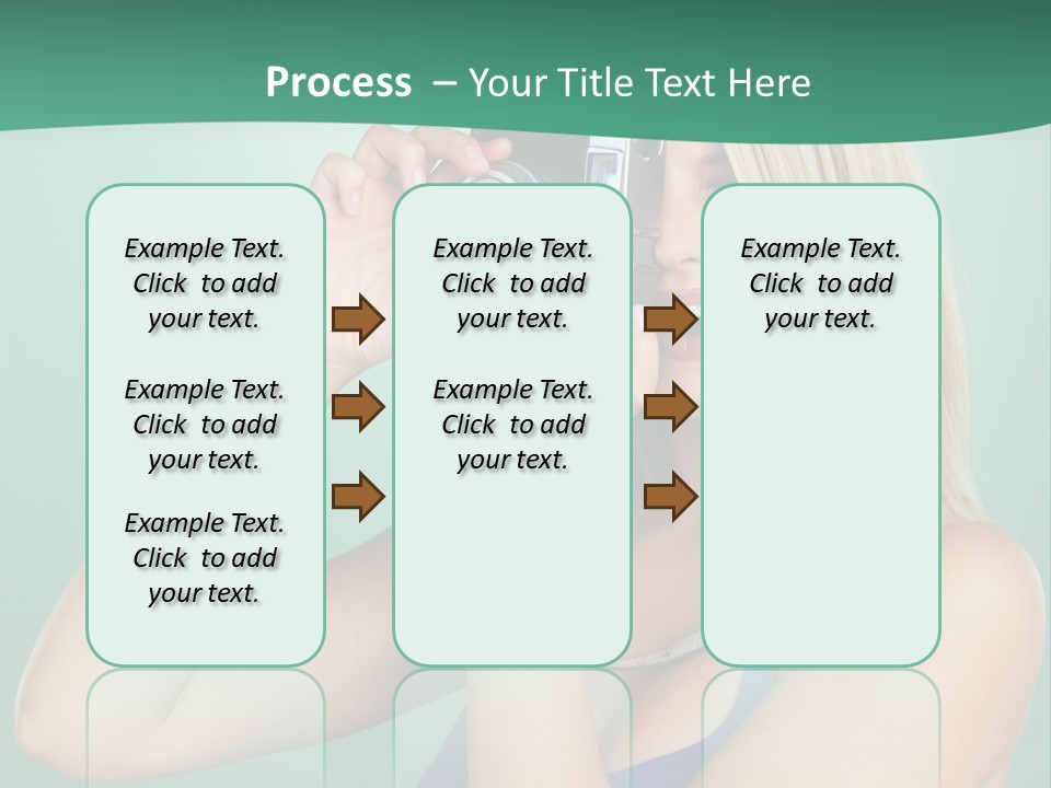 Single Cool Shoot PowerPoint Template