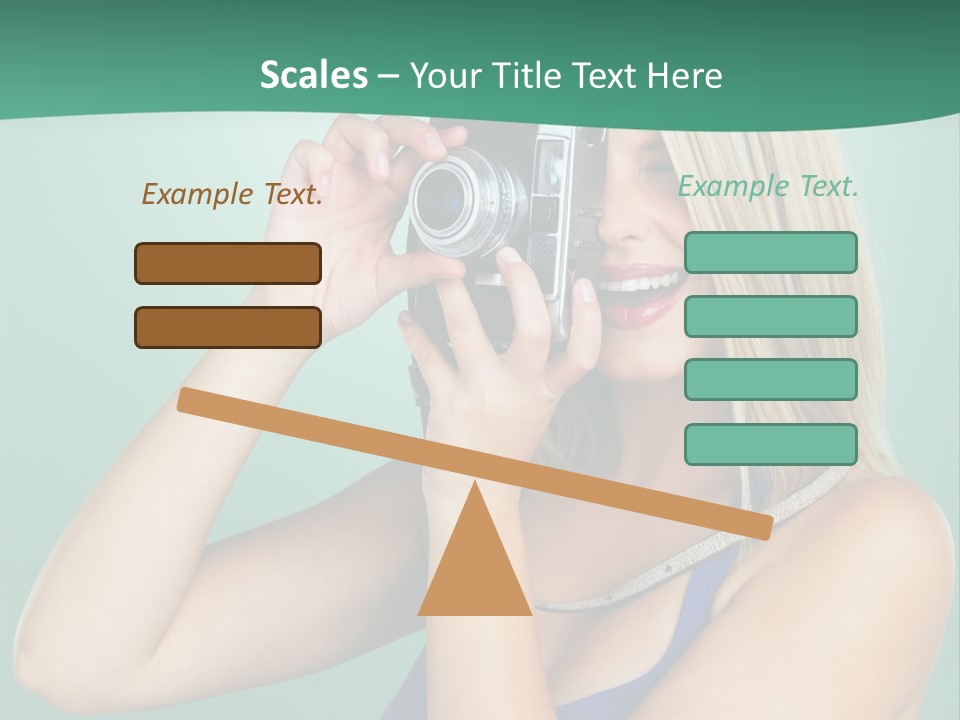 Single Cool Shoot PowerPoint Template