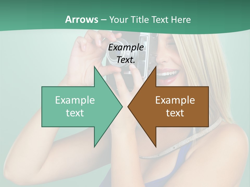 Single Cool Shoot PowerPoint Template