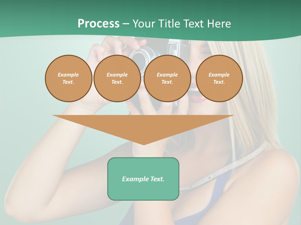 Single Cool Shoot PowerPoint Template
