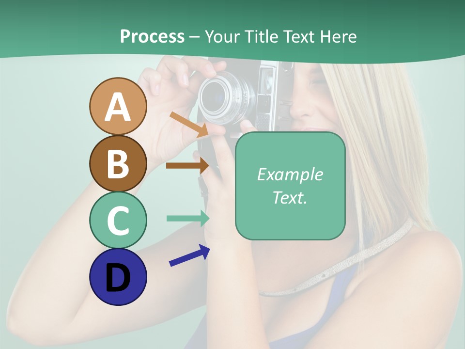 Single Cool Shoot PowerPoint Template