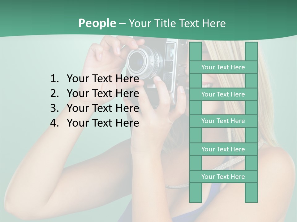 Single Cool Shoot PowerPoint Template
