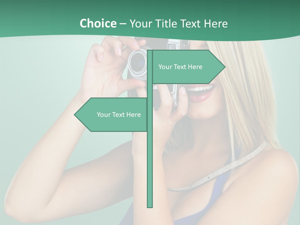 Single Cool Shoot PowerPoint Template