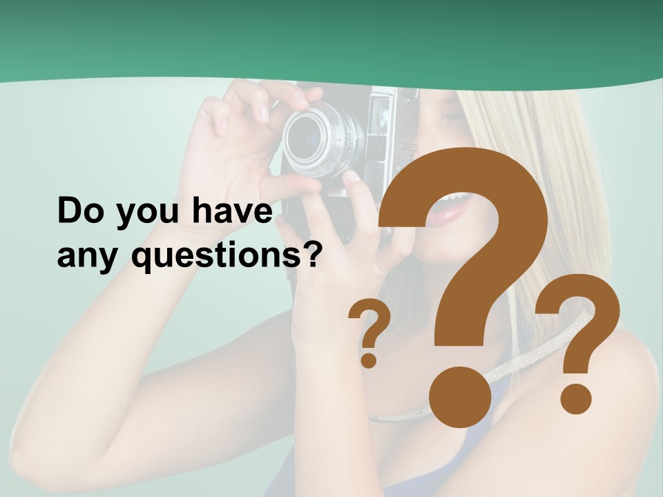 Single Cool Shoot PowerPoint Template