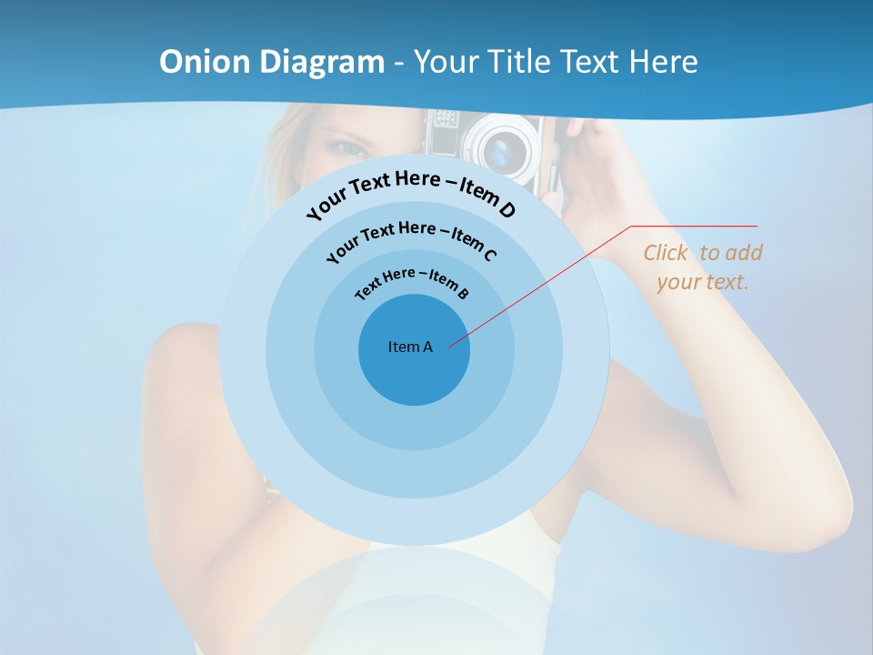 Standing Photography Youth PowerPoint Template