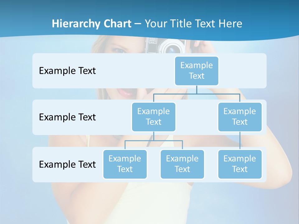 Standing Photography Youth PowerPoint Template