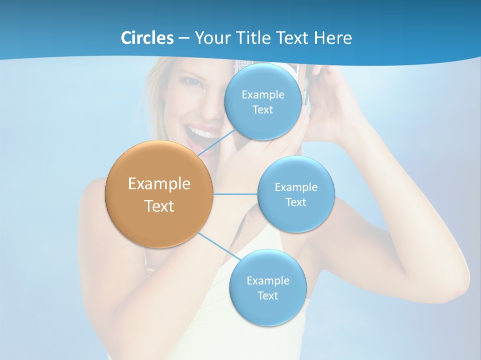 Standing Photography Youth PowerPoint Template